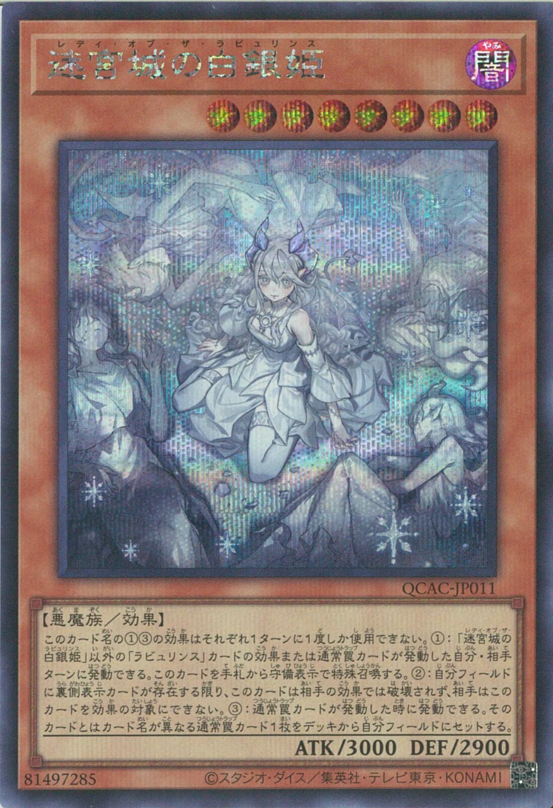 SE)迷宮城の白銀姫(絵違い)