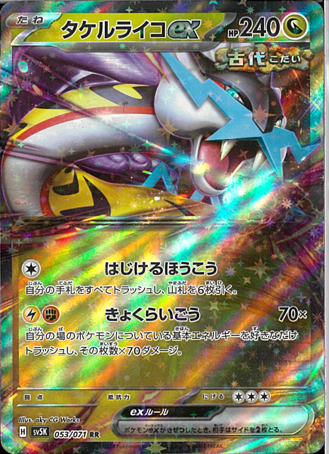 RR)タケルライコex(053/071)