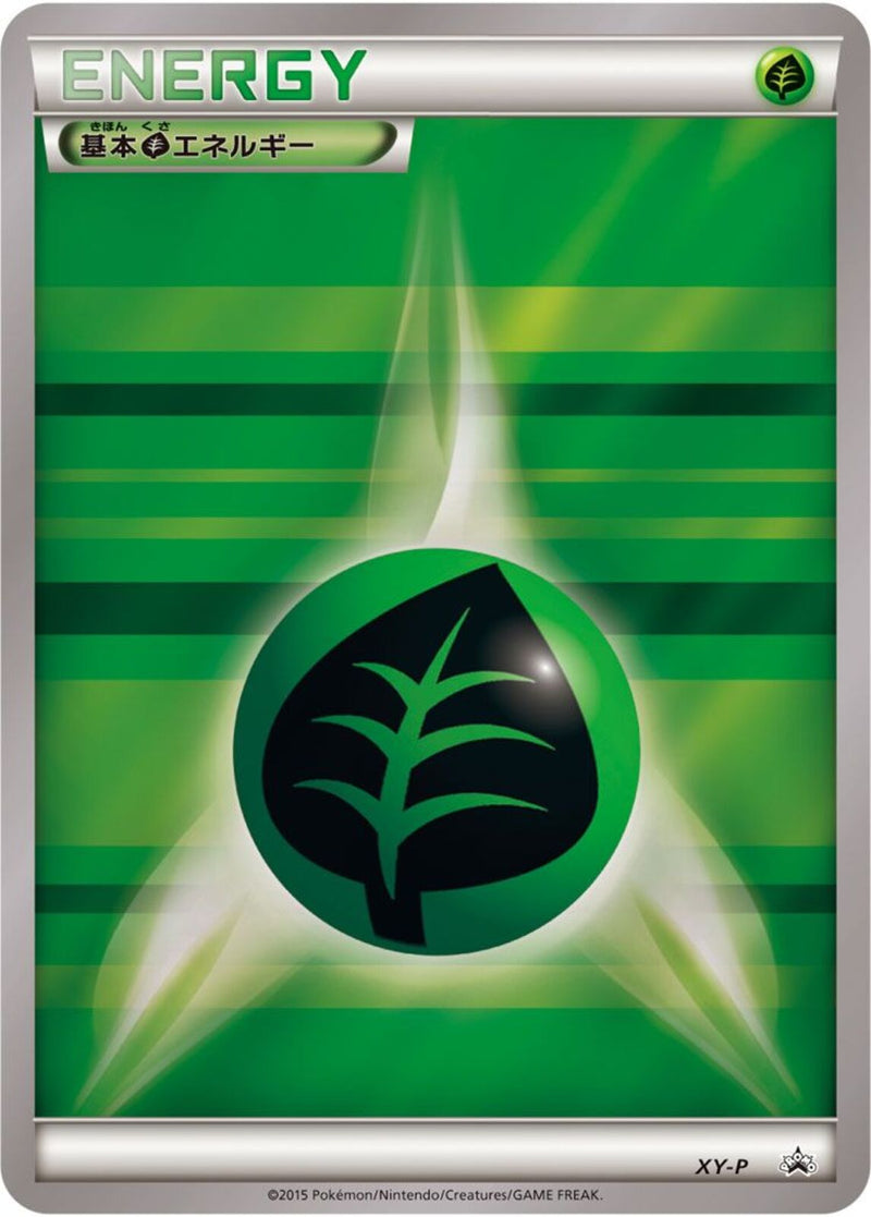 PROMO)基本草エネルギー(XY-P/ストライプ)