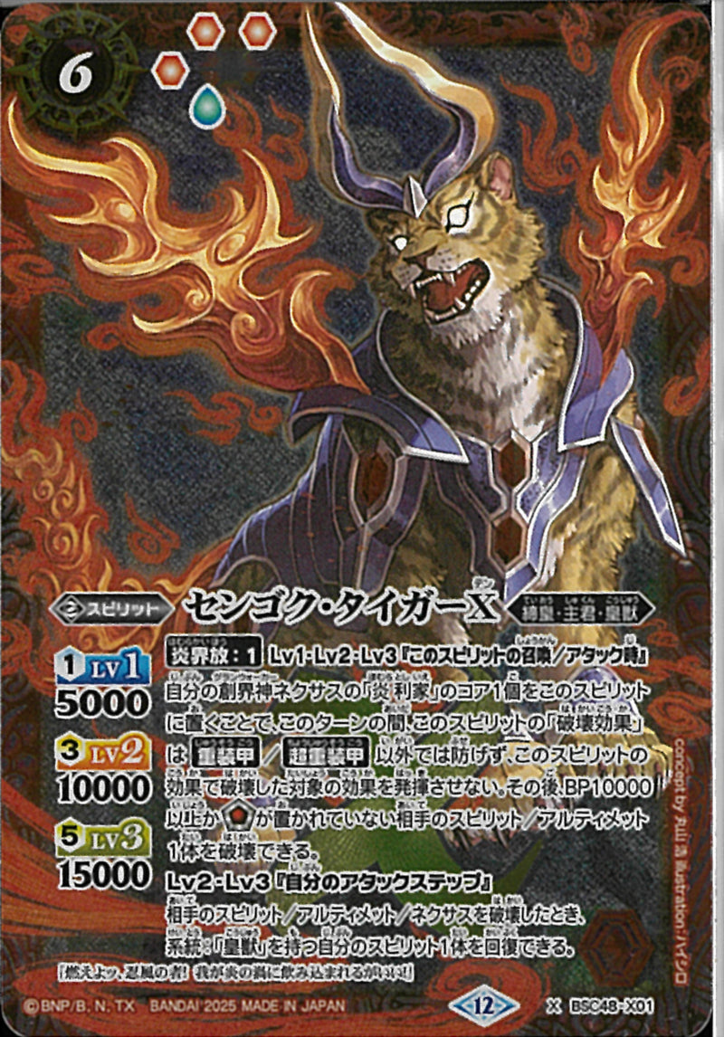 センゴク・タイガーＸ(BSC48/X01)X