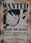 モンキー・Ｄ・ルフィ（ＷＡＮＴＥＤ）(OP13-118)SEC-P