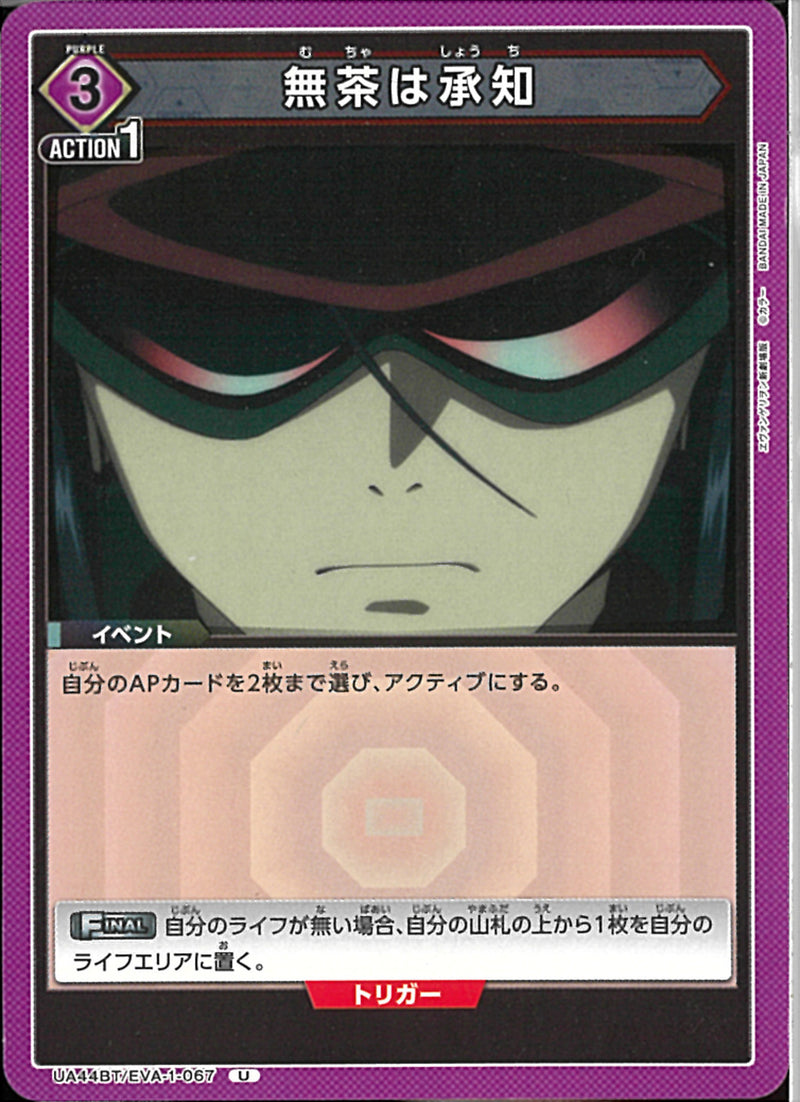 無茶は承知(UA44BT/EVA-1-067)U