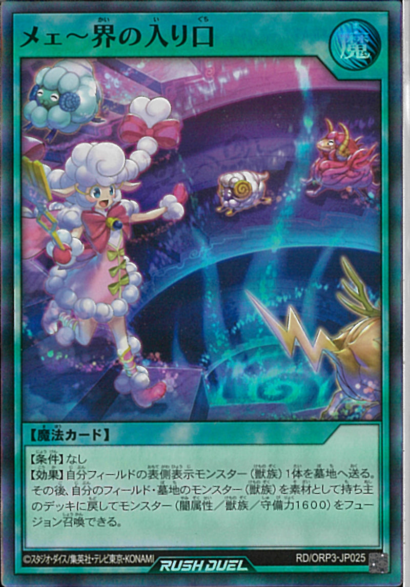 SR)メェ～界の入り口