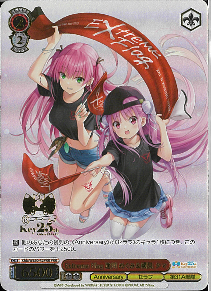 Ｅｘｔｒｅｍｅ　Ｆｌａｇ　　逢川　めぐみ＆國(WE50-42)PRR