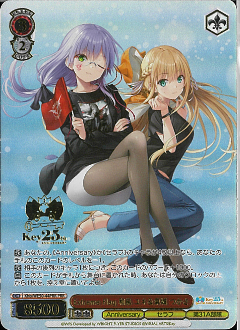 Ｅｘｔｒｅｍｅ　Ｆｌａｇ　和泉　ユキ＆東城　(WE50-44)PRR