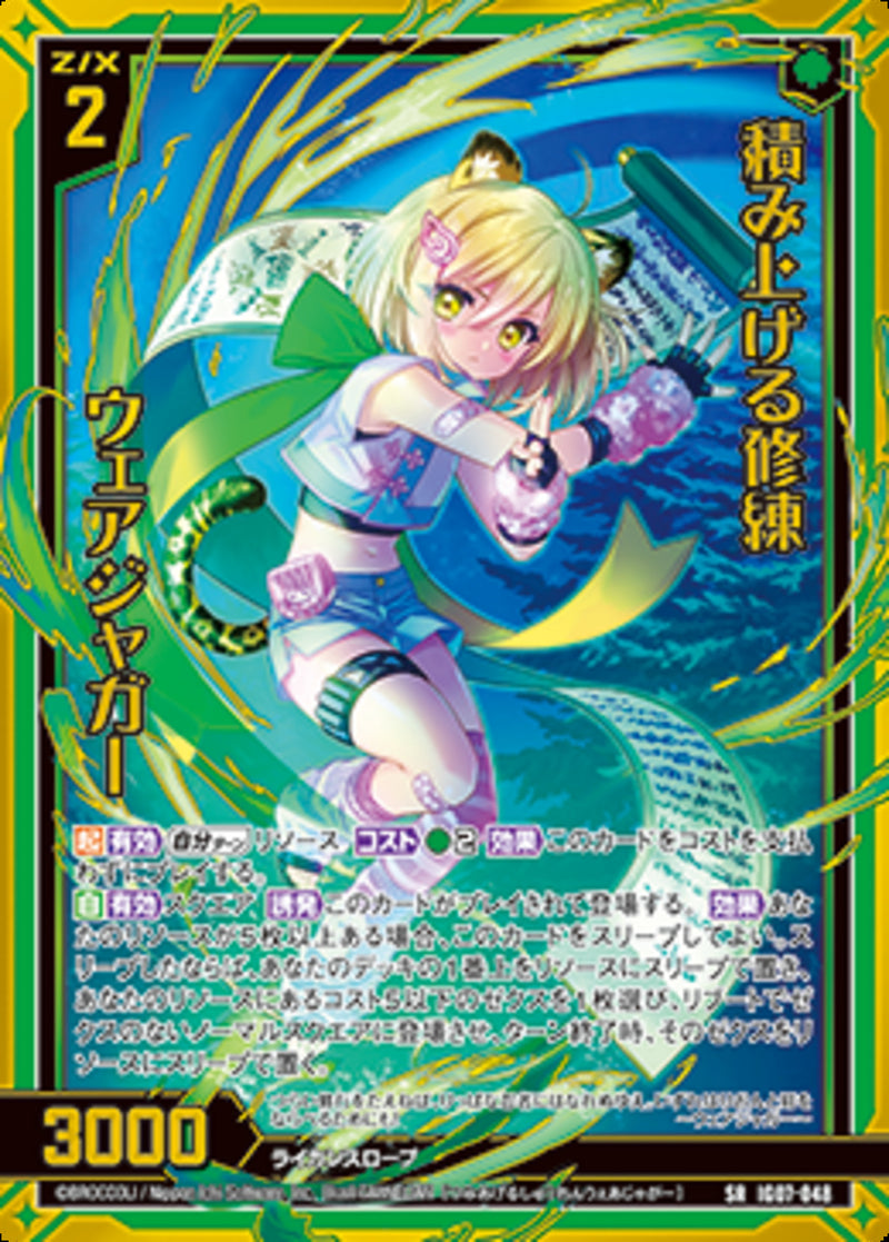 SR)積み上げる修練　ウェアジャガー(IG07-048)