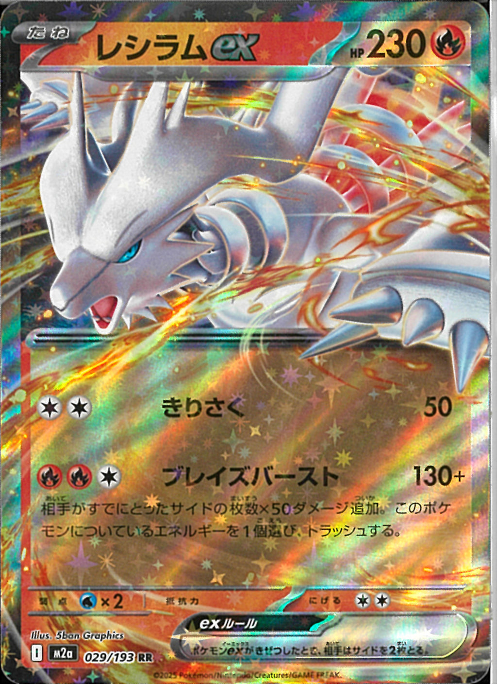 RR)レシラムex(029/193)